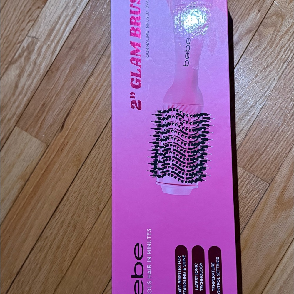 Bebe Pink Glam Hair Brush